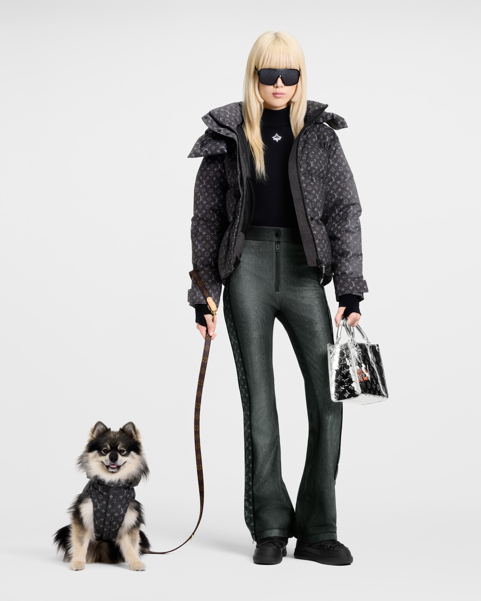 Dog Puffer Jacket PM S00 - Trunks, Travel and Home - Pets
